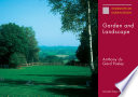 Garden and landscape the lectures of Anthony du Gard Pasley /