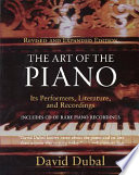 The art of the piano : its performers, literature, and recordings /