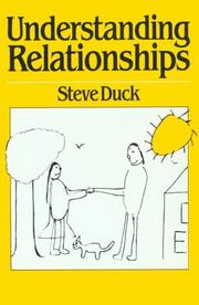 Understanding relationships / Steve Duck.