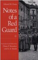 Notes of a Red Guard /