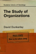 The study of organizations.