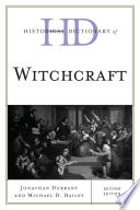 Historical dictionary of witchcraft