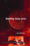 Reading song lyrics /