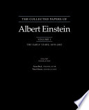 The collected papers of Albert Einstein / Anna Beck, translator ; Peter Havas, consultant.