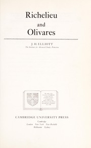 Richelieu and Olivares /
