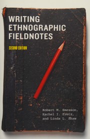 Writing ethnographic fieldnotes /