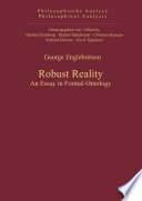 Robust reality an essay in formal ontology /