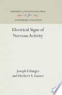 Electrical signs of nervous activity