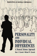 Personality and individual differences : a natural science approach /