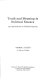 Truth and meaning in political science ; an introduction to political inquiry / [by] Maria  J. Falco.