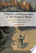 Purity and pollution in the Hebrew Bible : from embodied experience to moral metaphor /