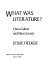 What was literature? : class culture and mass society /
