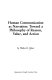 Human communication as narration : toward a philosophy of reason, value, and action / by Walter R. Fisher.