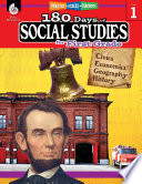 180 days of social studies for first grade /