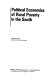 Political economics of rural poverty in the South /