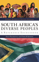 South Africa's diverse peoples : a reference sourcebook / Sally Frankental and Owen B. Sichone.