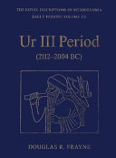 Ur III period (2112-2004 B C) /