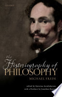 The historiography of philosophy /