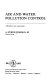 Air and water pollution control : a benefit-cost assessment /