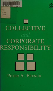Collective and corporate responsibility /