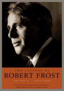 The letters of Robert Frost.