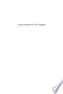 Transcendentalism in New England : a History / Octavius Brooks Frothingham.