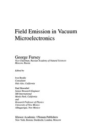 Field emission in vacuum microelectronics /