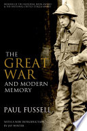 The Great War and modern memory /