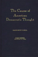 The course of American democratic thought /