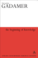 The beginning of knowledge /