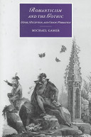 Romanticism and the Gothic : genre, reception, and canon formation / Michael Gamer.