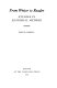 From writer to reader : studies in editorial method / by Philip Gaskell.