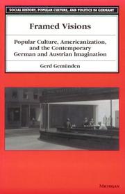 Framed visions : popular culture, Americanization, and the contemporary German and Austrian imagination /