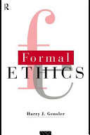 Formal ethics /