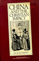 China and the Christian impact : a conflict of cultures /