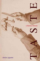 Taste : a literary history /