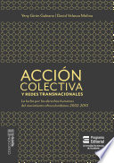 Accion colectiva y redes transnacionales : la lucha por los derechos humanos del movimiento afrocolombiano 2002-2010 /