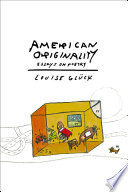 American originality : essays on poetry /