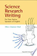 Science research writing for non-native speakers of English /