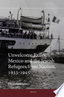 Unwelcome exiles : Mexico and the Jewish refugees from Nazism, 1933-1945 / by Daniela Gleizer; translated by Susan Thomae.