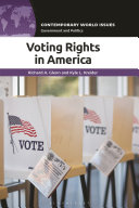 Voting rights in America : a reference handbook /