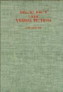 Visual fact over verbal fiction : a study of the Carracci and the criticism, theory, and practice of art in Renaissance and Baroque Italy /