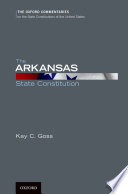 The Arkansas state constitution /