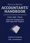 Accountants' handbook Lynford Graham, D.R. Carmichael.