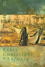 Early Christians and animals /