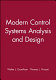 Modern control systems analysis and design /
