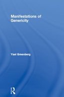 Manifestations of genericity /