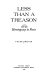 Less than a treason : Hemingway in Paris /