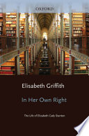 In her own right : the life of Elizabeth Cady Stanton / Elisabeth Griffith.