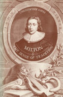 Milton and the sense of tradition /